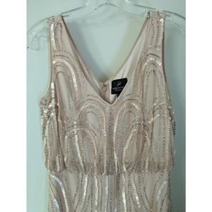 Adrianna papell sequined dress